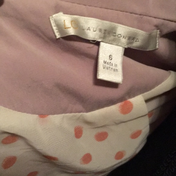 NWOT LC Lauren Conrad Soft Pink Tone Blazer Jacket - Picture 4 of 4